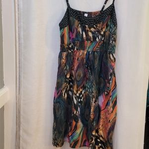 🦚 Peacock Sun Dress